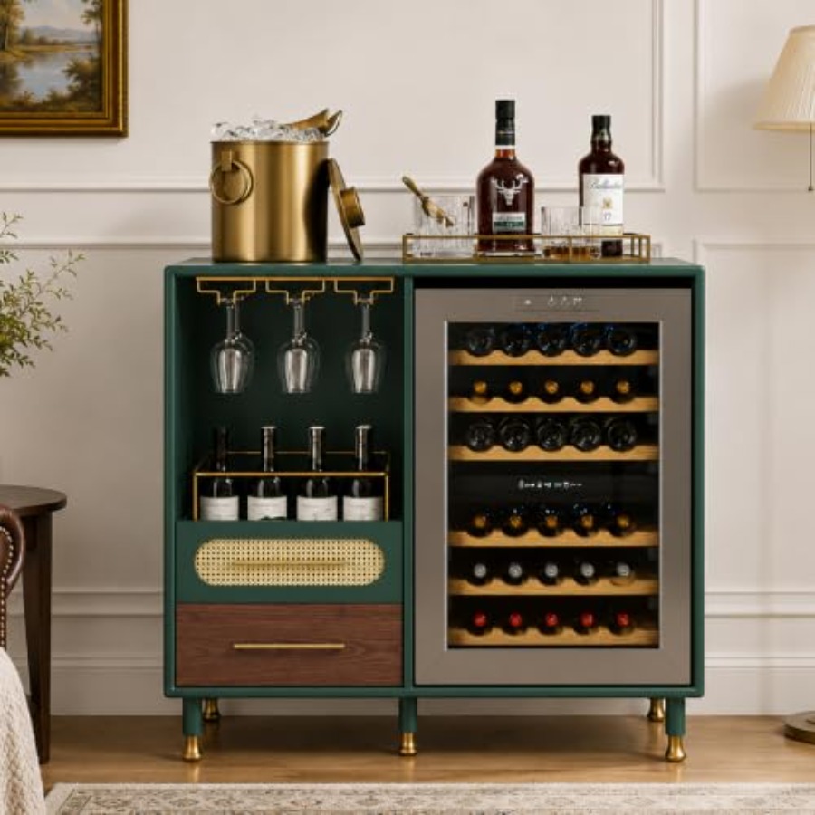 Home Bar And Fridge - Bar kast met ruimte voor een