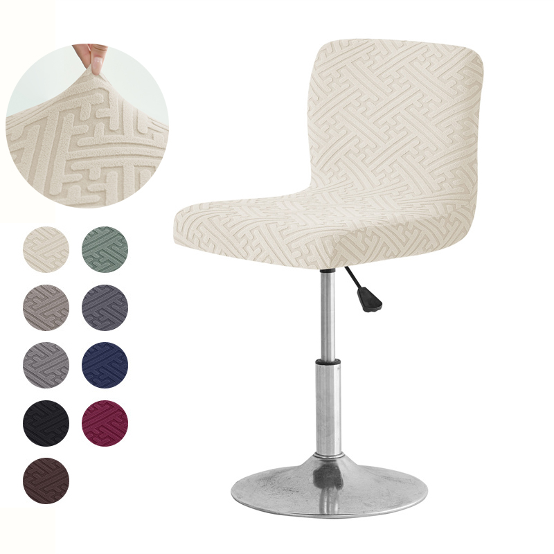 Home Bar Lounge - 1/4 Stuks Jacquard Barkruk Cover Anti-Vuile