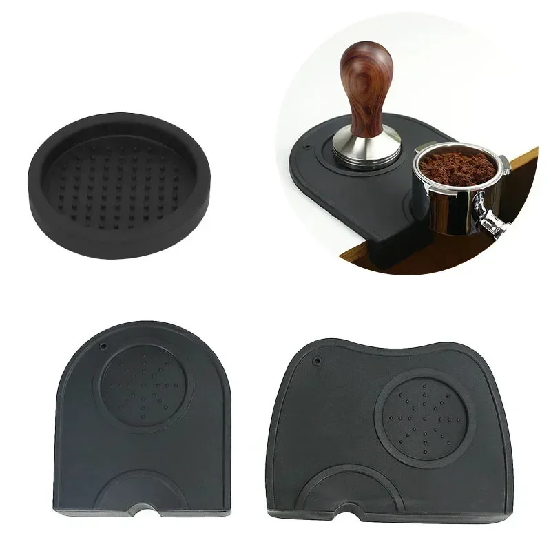 Home Bar Supplies - Koffiepoeder Pad Antislip Siliconen Aanstampen Station