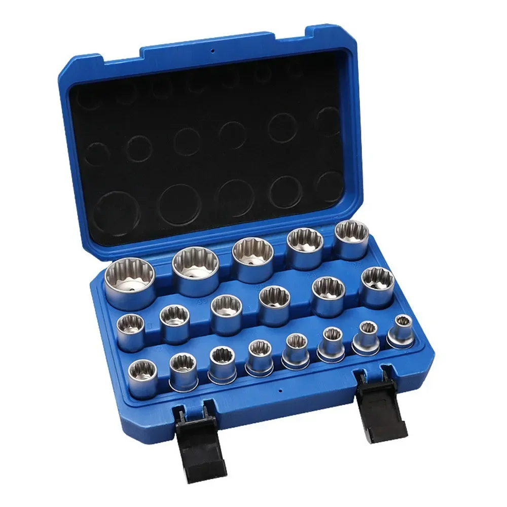 Home Bar Supplies - 12-Punts Dopsleutel Set 8-32Mm Met Opbergbox