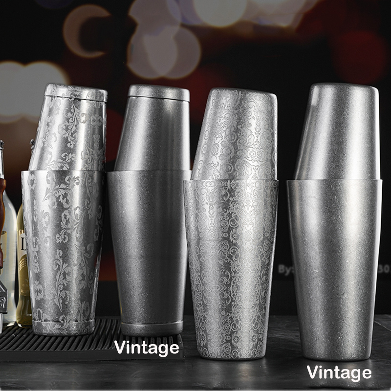 Boston Shaker Set - 2 Stuks Boston Cocktail Shaker Met