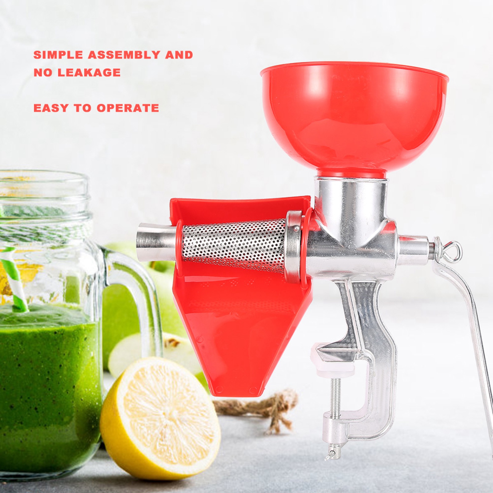 Citrus Juicer Bar - Aluminium dikke handmatige sapcentrifuge voor fruit,