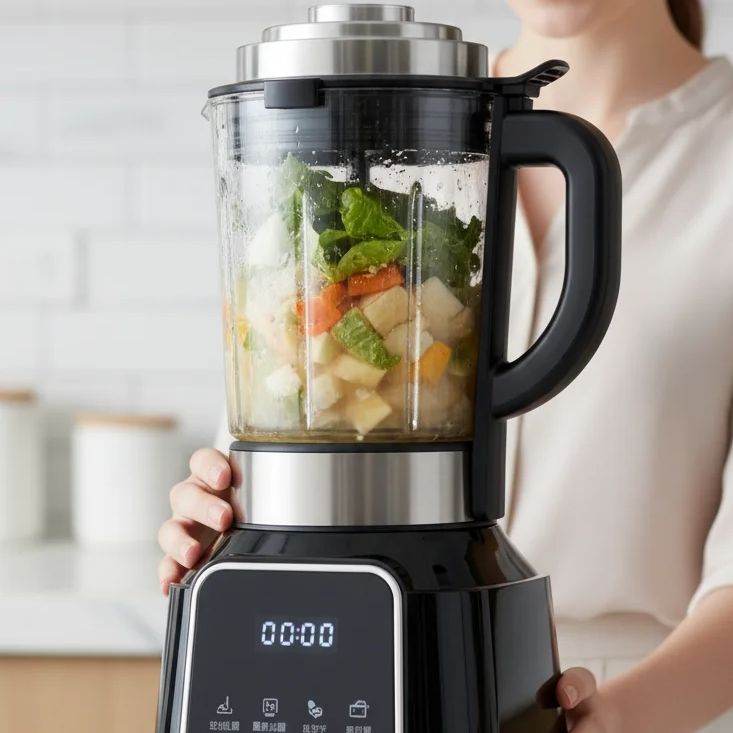 Citrus Juicer Bar - Compacte volautomatische huishoudelijke sojamelkmaker en sapcentrifuge,