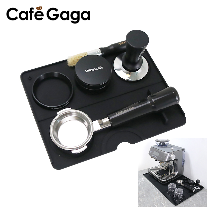 Bar Mat Rubber - Koffie Tamper Mat Espresso Filterhouder Station