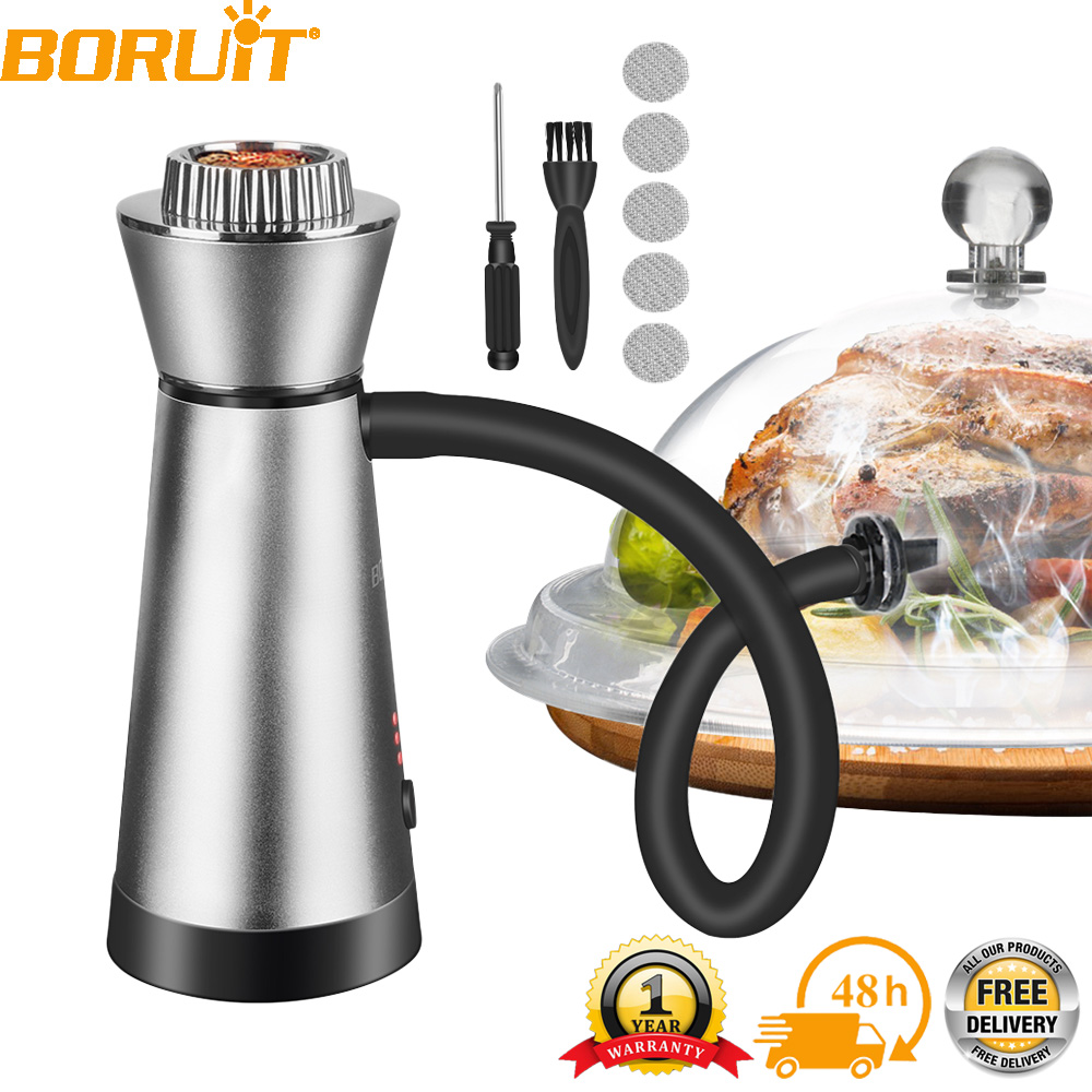 Smoking Gun Kit - BORUiT Rookgenerator voor eten en drinken,