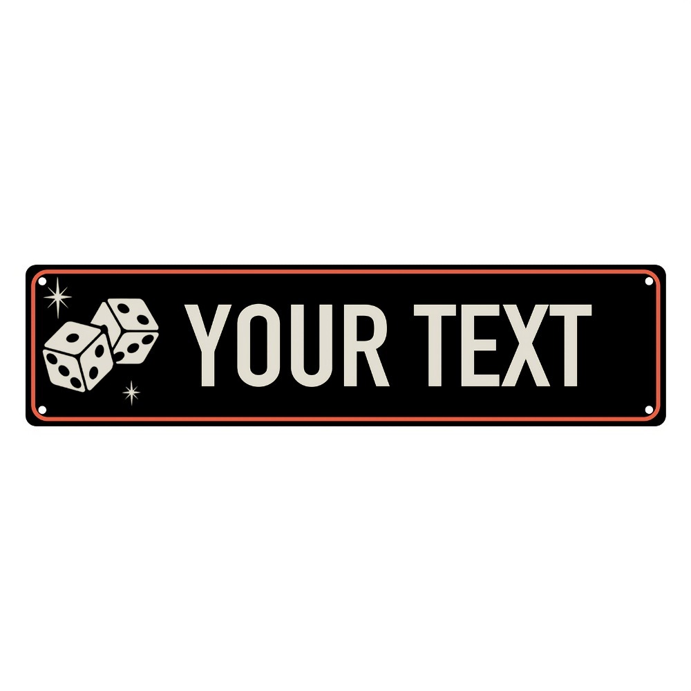 Home Bar Signs - 1 stuk op maat gemaakt vintage