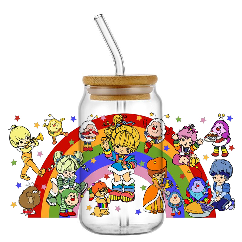 Old Fashioned Glass - Populaire klassieke cartoon regenboog jaren 80