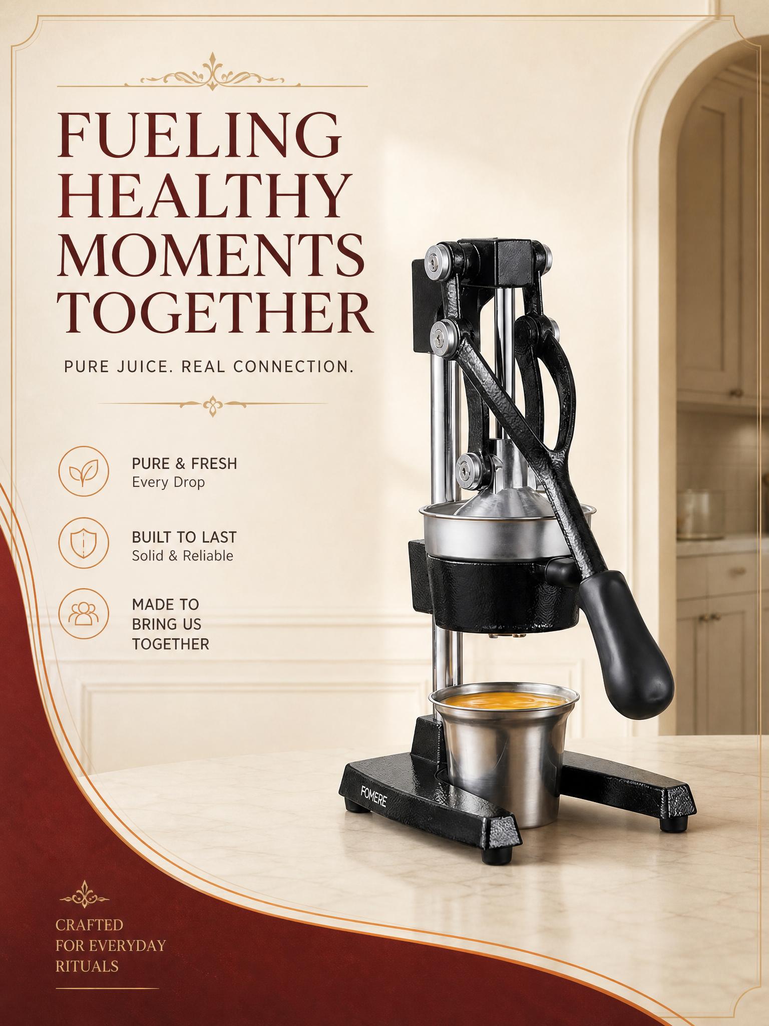 Handmatige sapcentrifuge, hand - Citrus Juicer Bar recensie en prijs