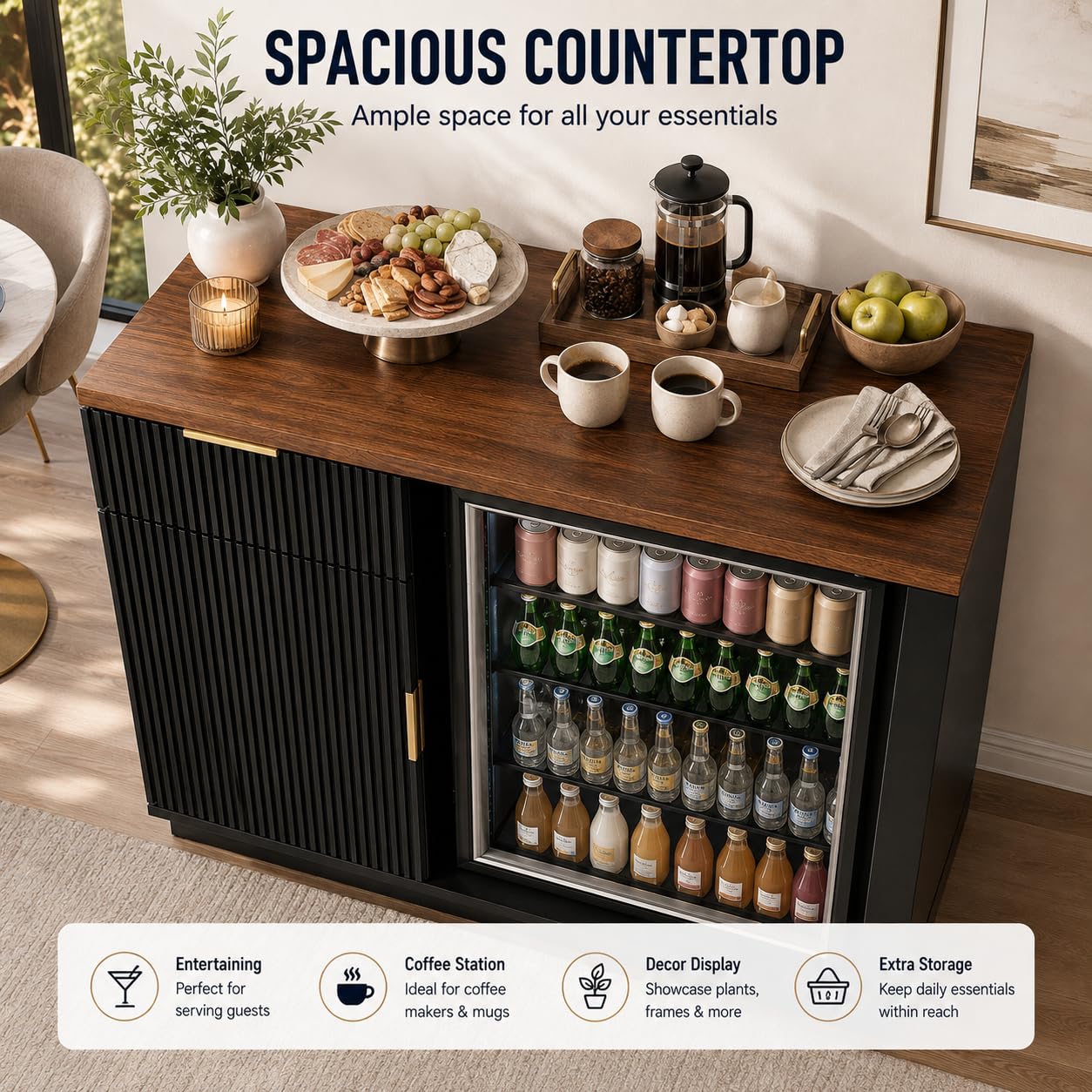 Koffiebar met koelruimte en st - Home Bar And Fridge recensie en prijs