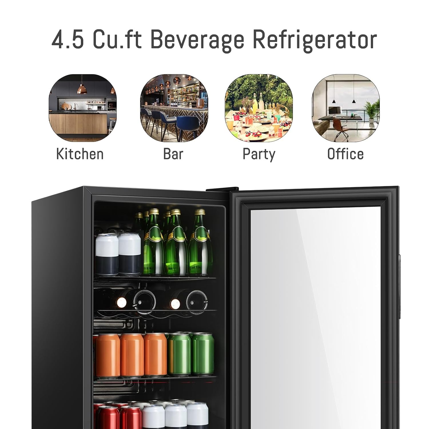 4,5 cu.ft drankenkoelkast, min - Home Bar And Fridge recensie en prijs
