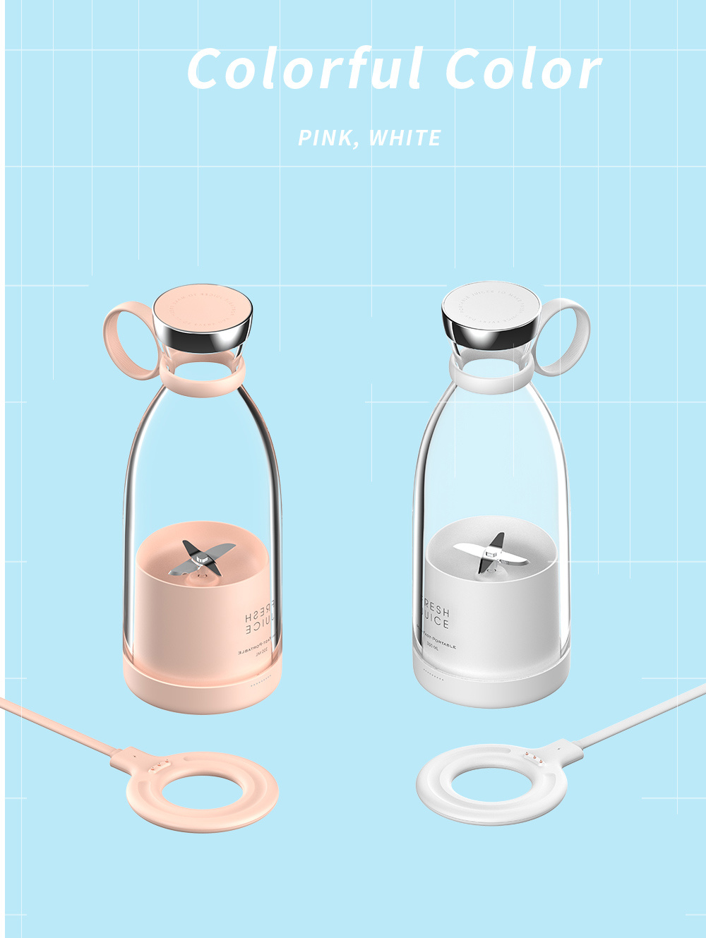Usb Oplader Voor Draagbare Jui - Citrus Juicer Bar recensie en prijs