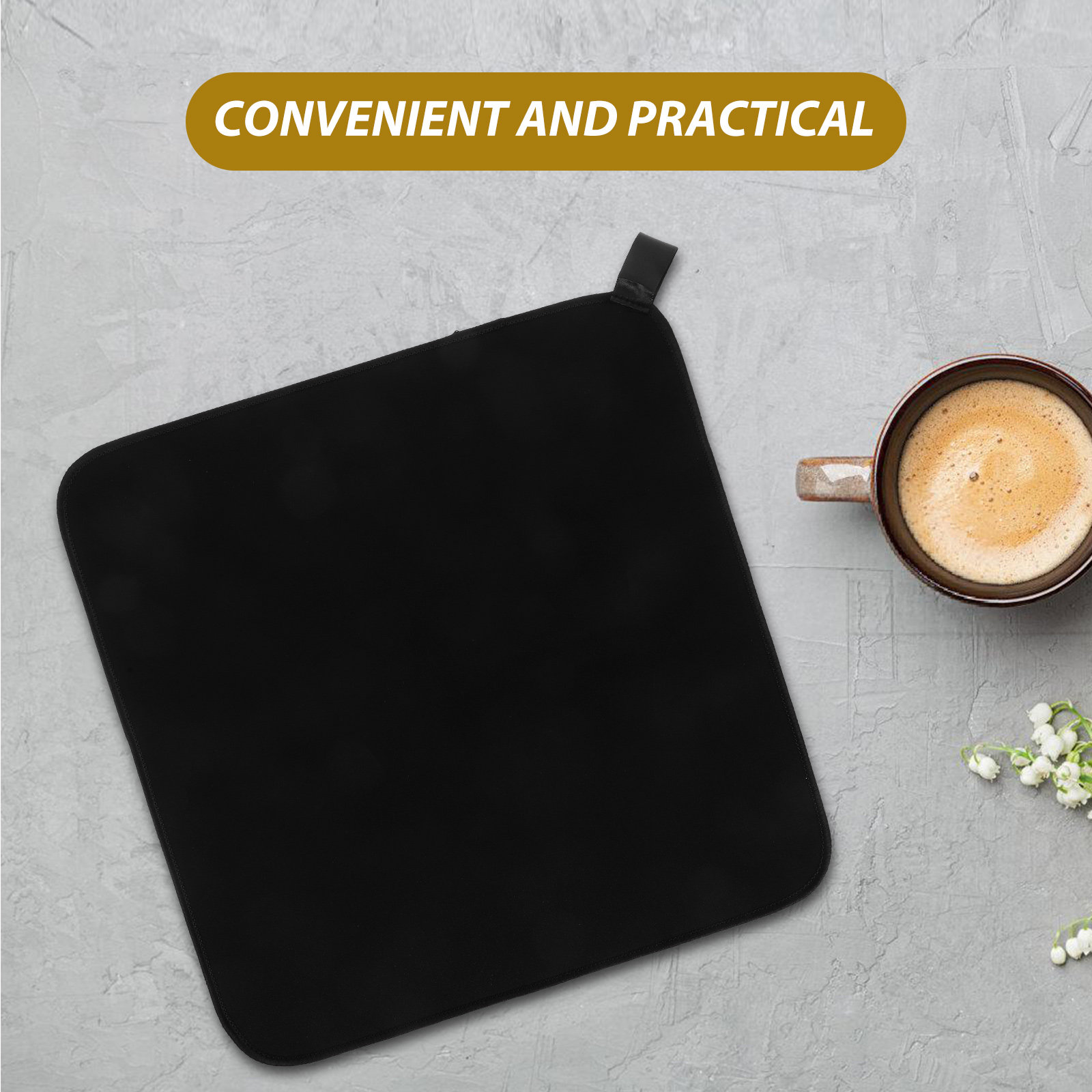 Koffiemachineonderlegger, niet - Bar Mat Rubber recensie en prijs