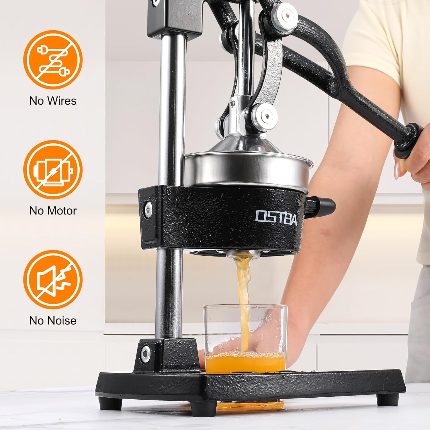 Handmatige citruspers van giet - Citrus Juicer Bar recensie en prijs