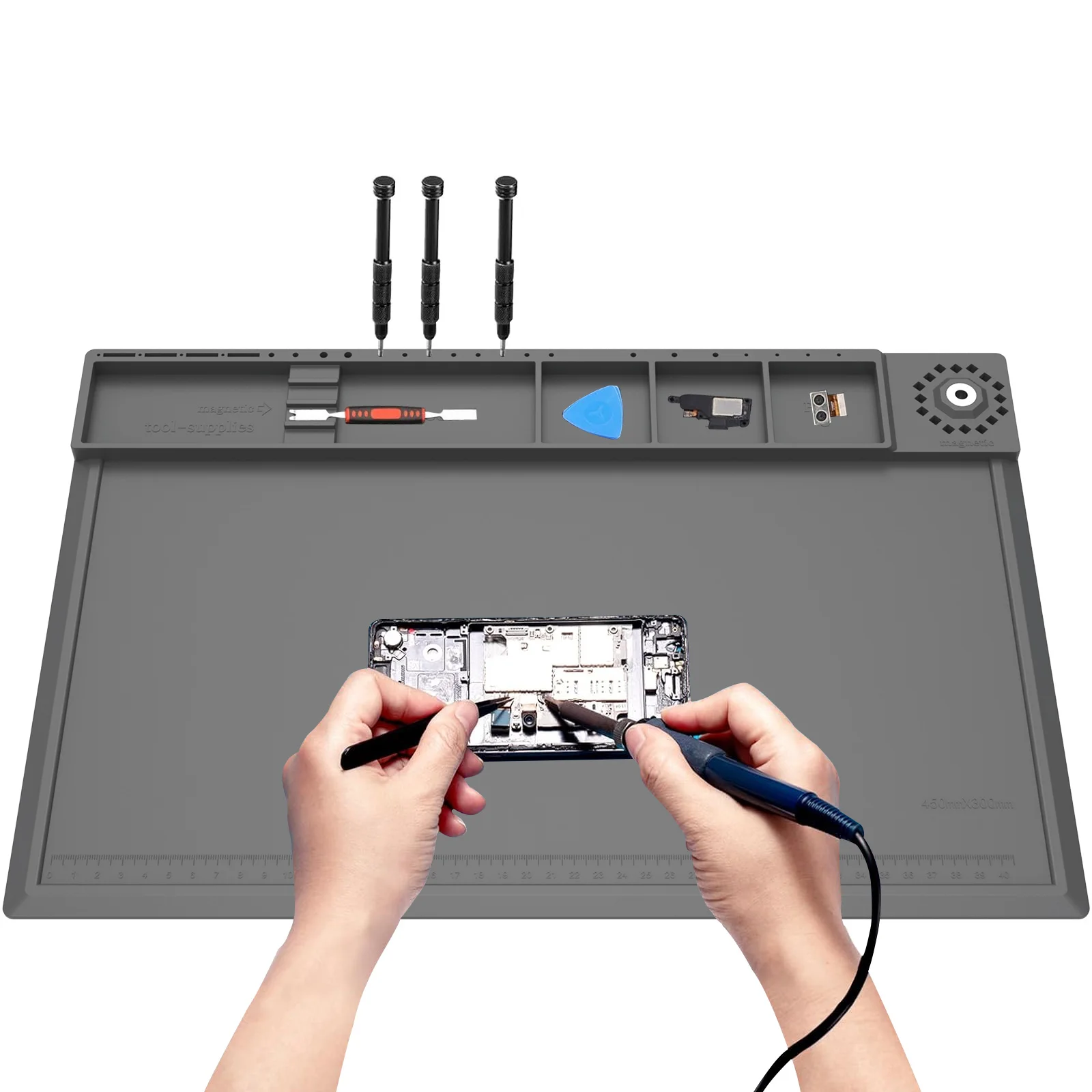 Soldeerstation Mat Siliconen W - Bar Mat Rubber recensie en prijs