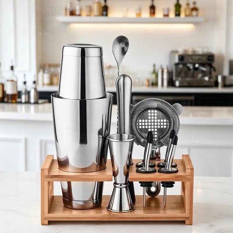 RVS Cocktailmixerset Combinati - Boston Shaker Set recensie en prijs