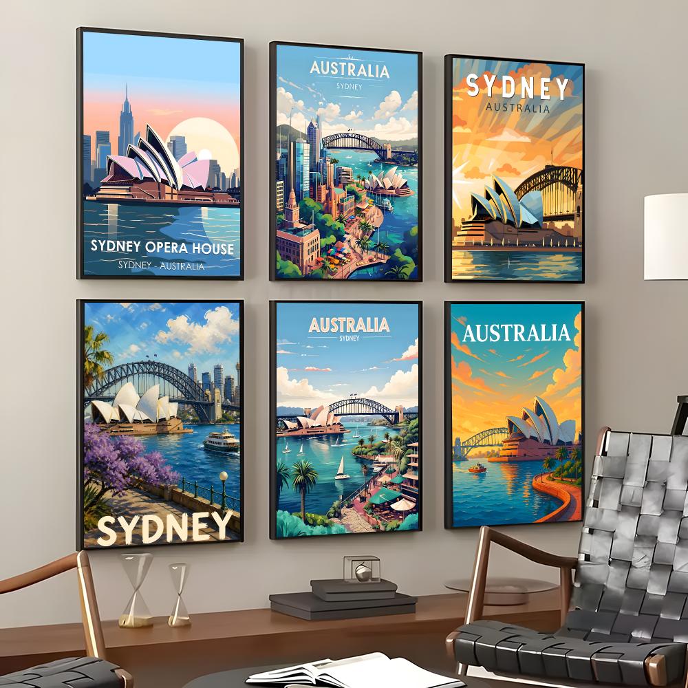 Art Sydney Travel Art Poster Z - Home Bar Sydney recensie en prijs