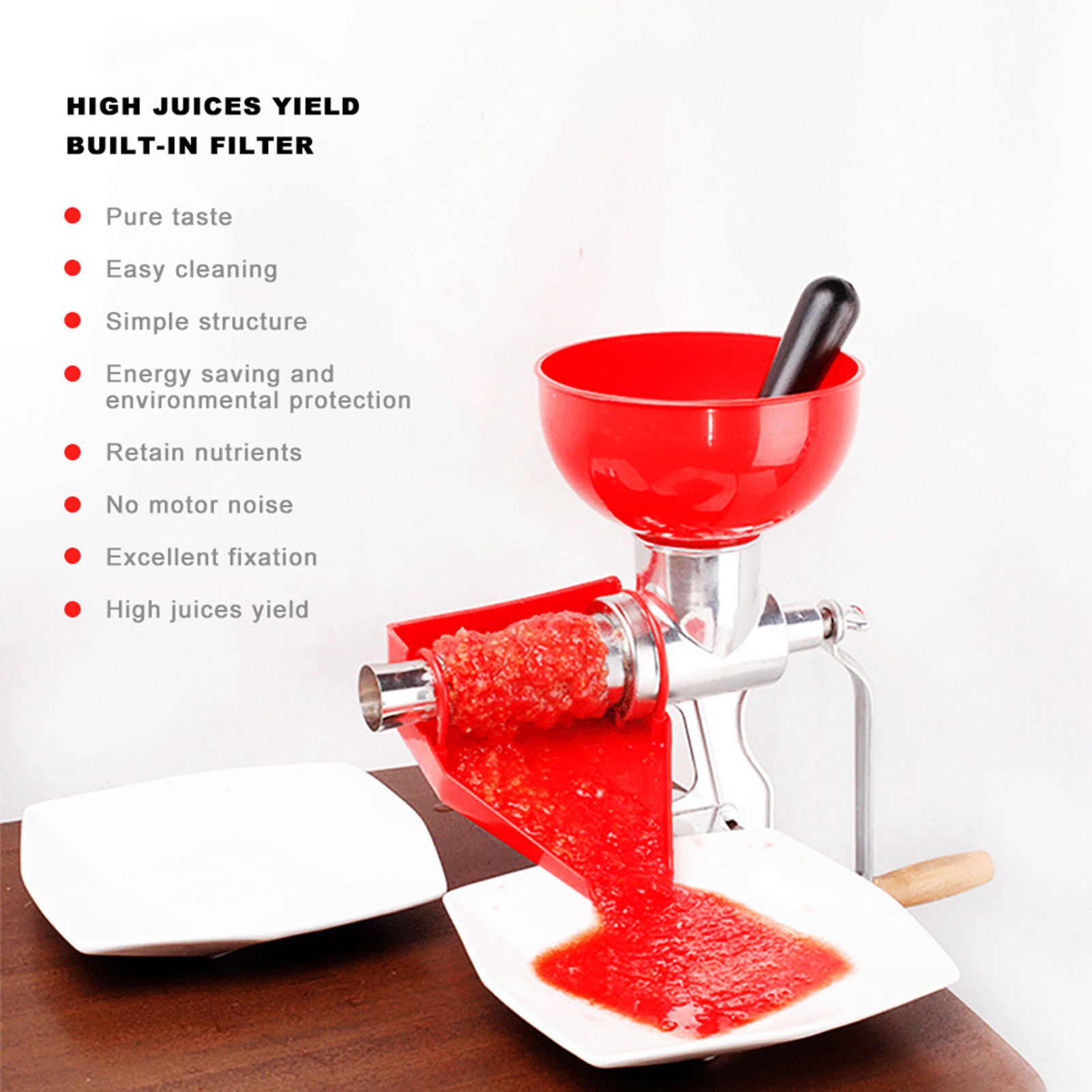 Aluminium dikke handmatige sap - Citrus Juicer Bar recensie en prijs