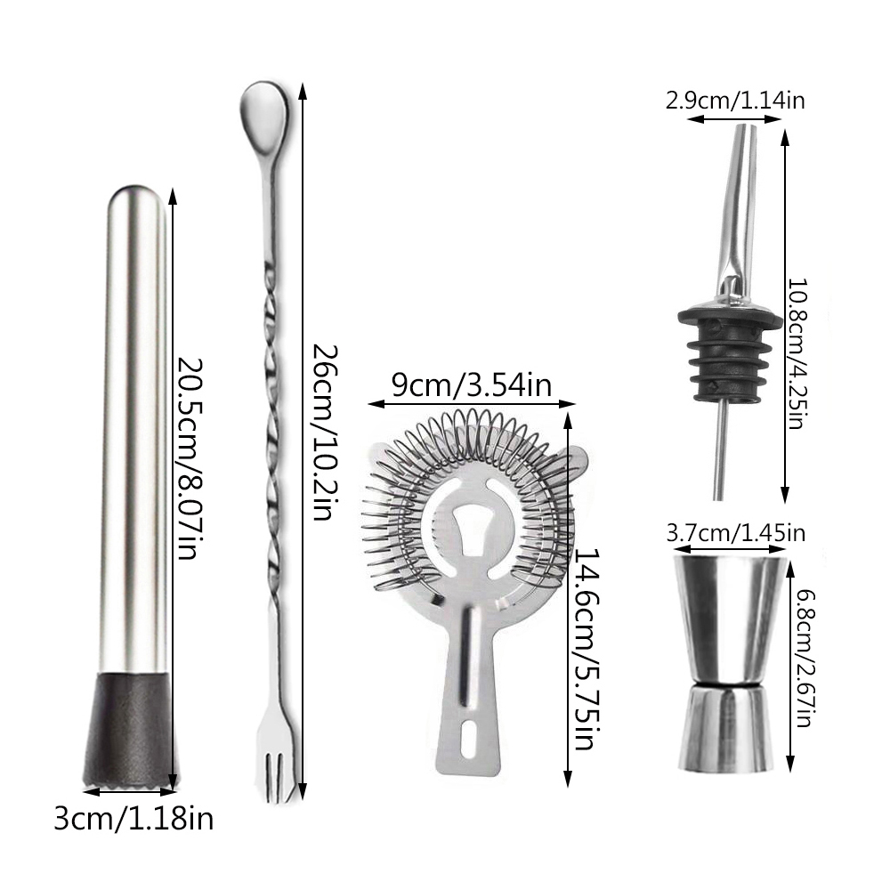 Stijlvolle Bar Essentials Coll - Home Bar Setup Kit recensie en prijs