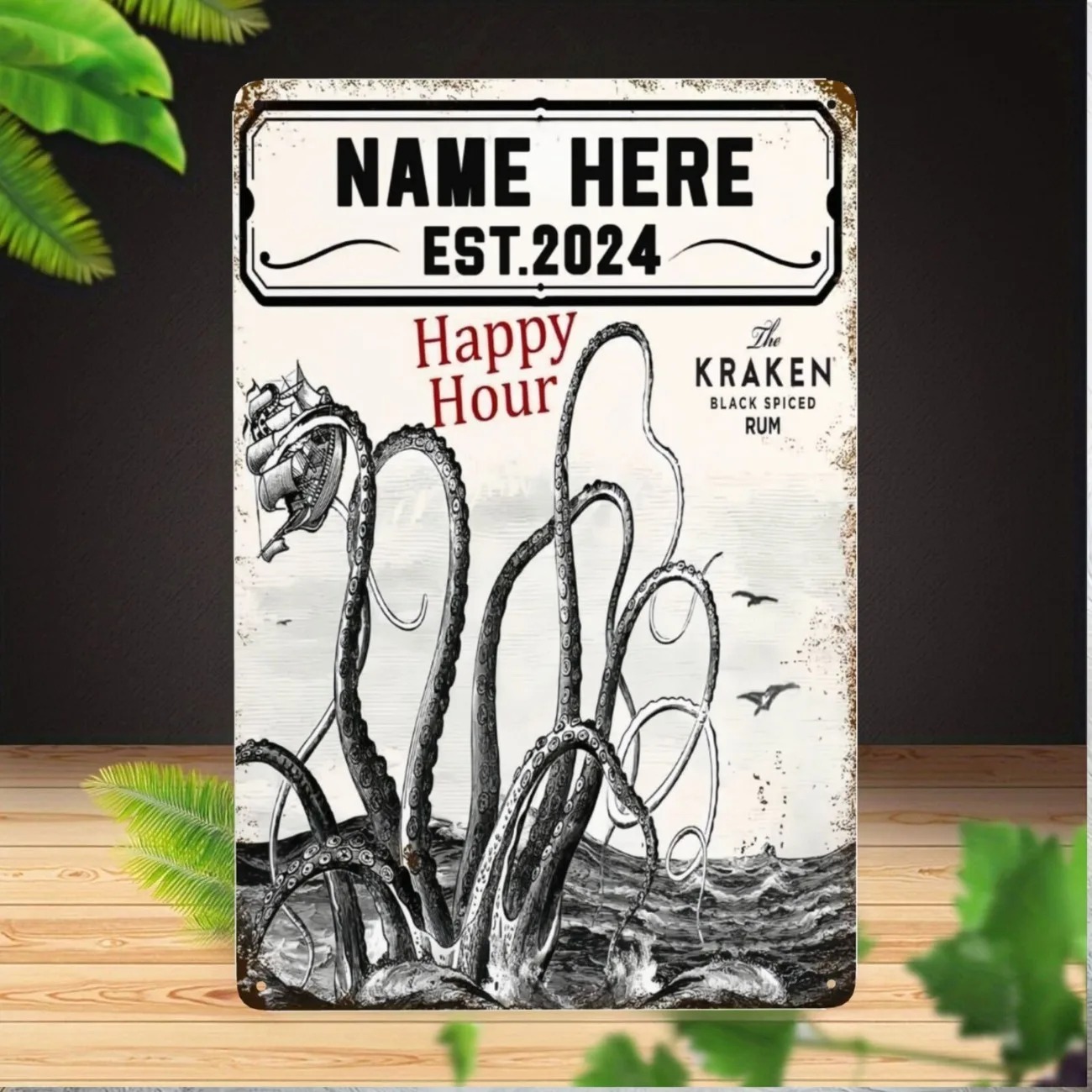 CIFbuy 2D Platte Vintage Krake - Home Bar Signs recensie en prijs