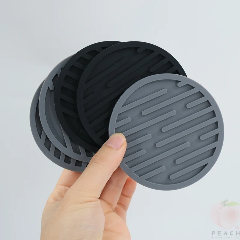 10 cm siliconen onderzetters r - Bar Mat Rubber recensie en prijs
