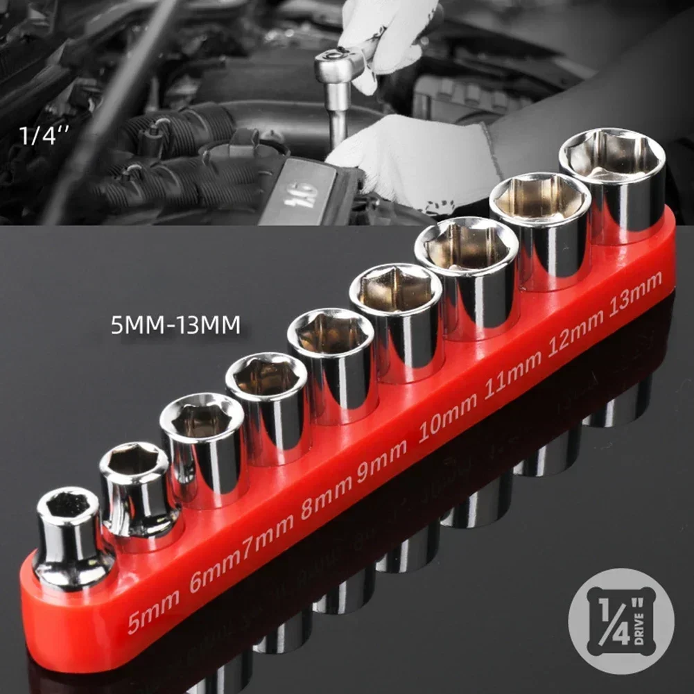 9 Stuks 1/4 Inch Drive 5-13Mm  - Home Bar Supplies recensie en prijs