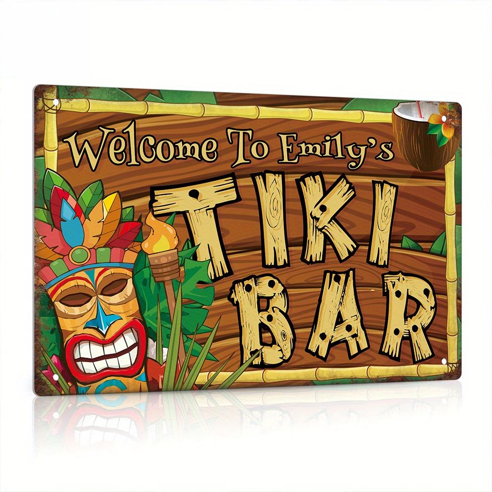 Aangepaste decoratieve Tiki Ba - Home Bar And Restaurant recensie en prijs