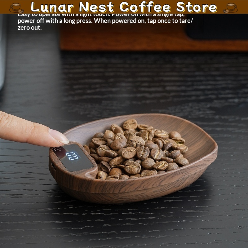 Draagbare digitale koffieweegs - Home Barista recensie en prijs
