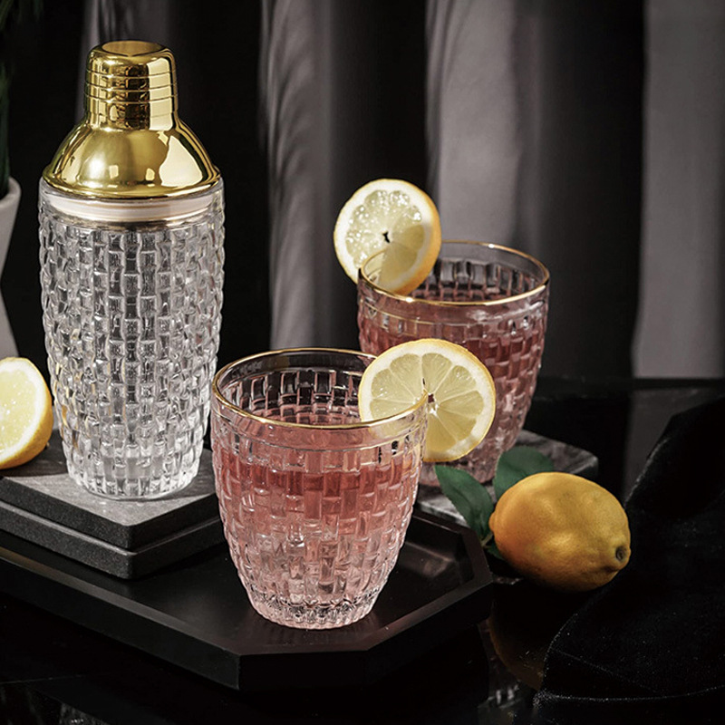 Glazen Cocktail Shaker Kit Cry - Bitters Bottle Set recensie en prijs