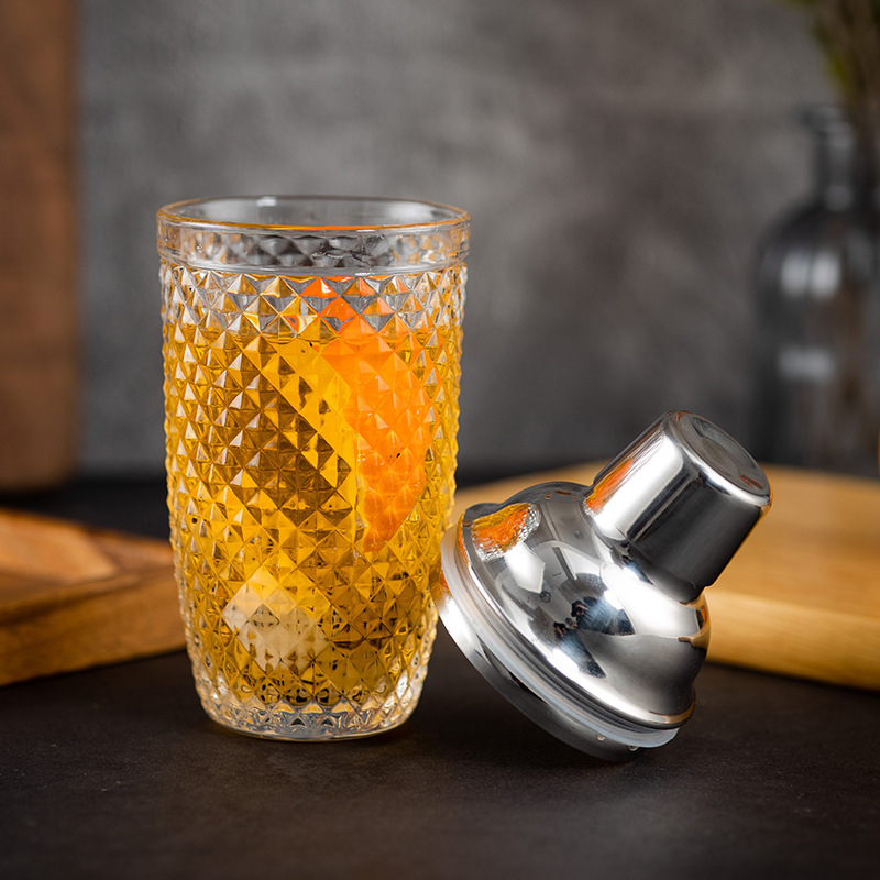 Glazen Cocktail Shaker Kit Cry - Bitters Bottle Set recensie en prijs
