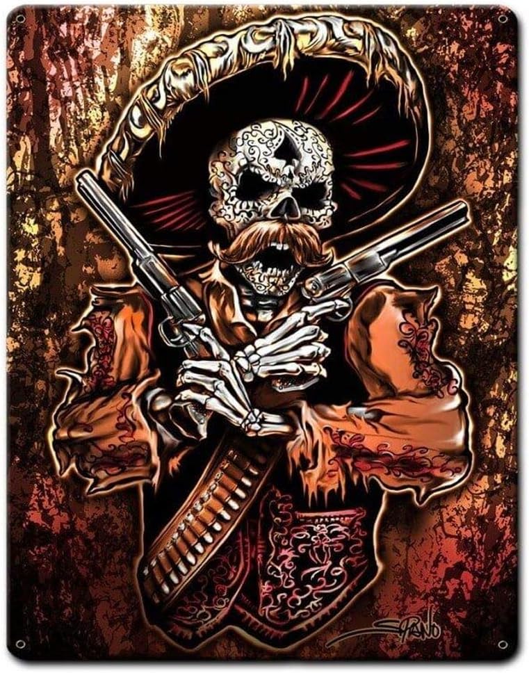 Mexicaanse Gun Fighter Metalen - Home Bar And Coffee recensie en prijs